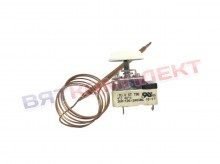 Терморегулятор TU V ST/1,0м/4-40гр./20А/250F6.3/ в сборе с  ручкой 